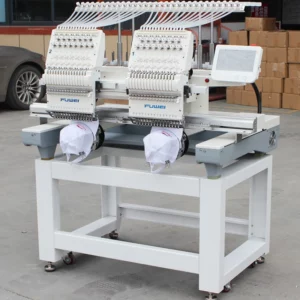 two-head embroidery machine