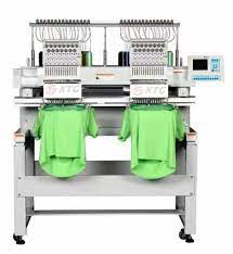 two-head embroidery machine